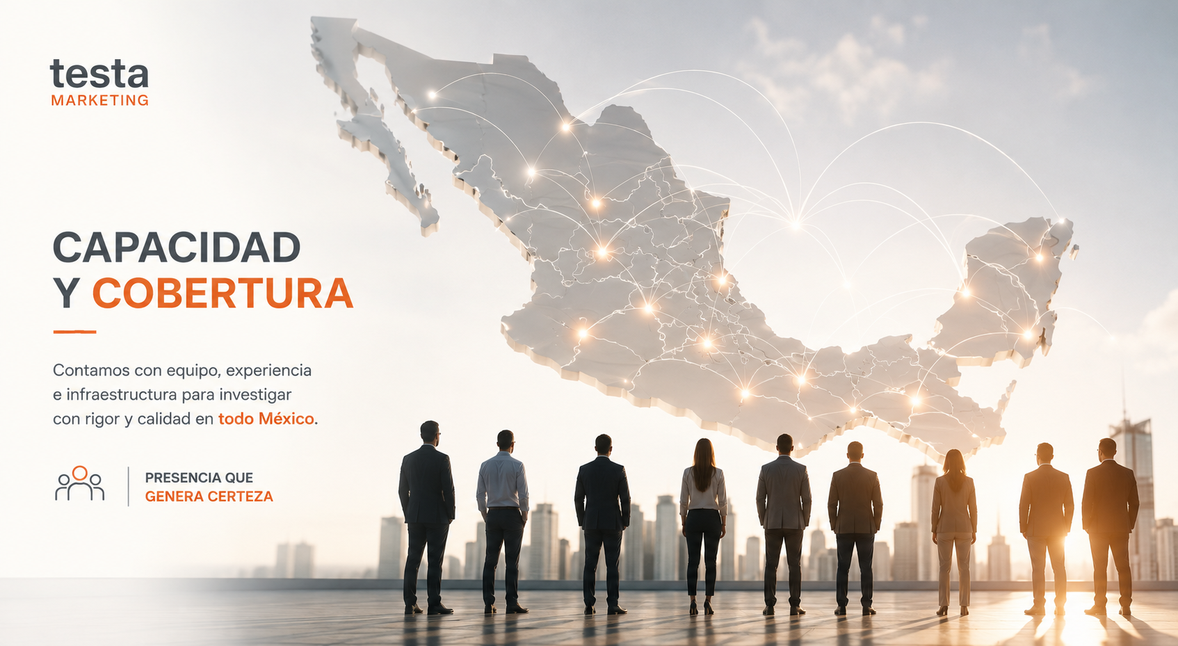Cobertura y presencia de Testa Marketing